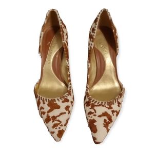 Gianni Bini Cow Print Heels